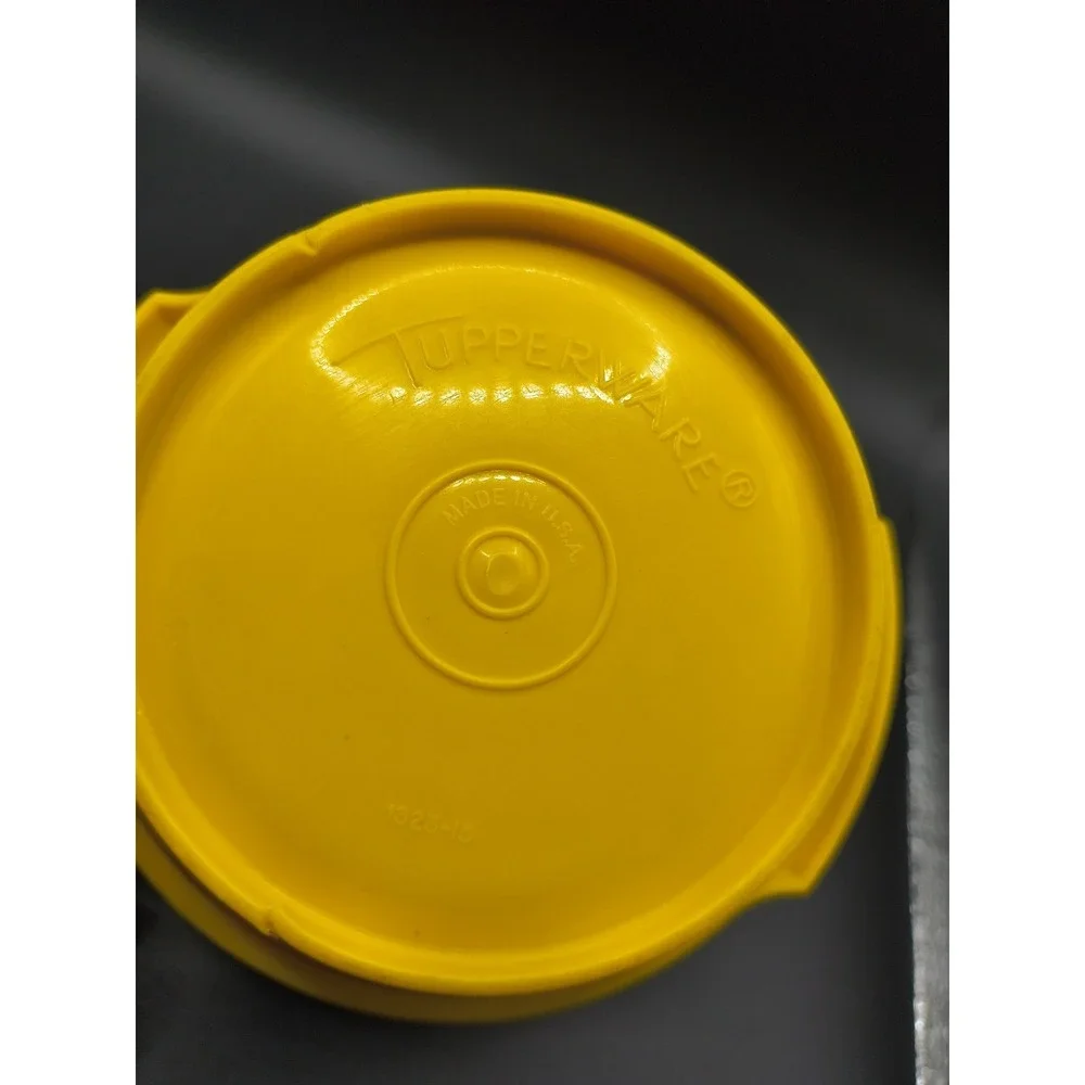 Vintage Tupperware Snack Bowls With Lids  1970s USED Made In USA 10oz MISMATCHED